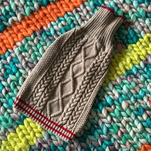 Dog Turtleneck Sweater Size Medium